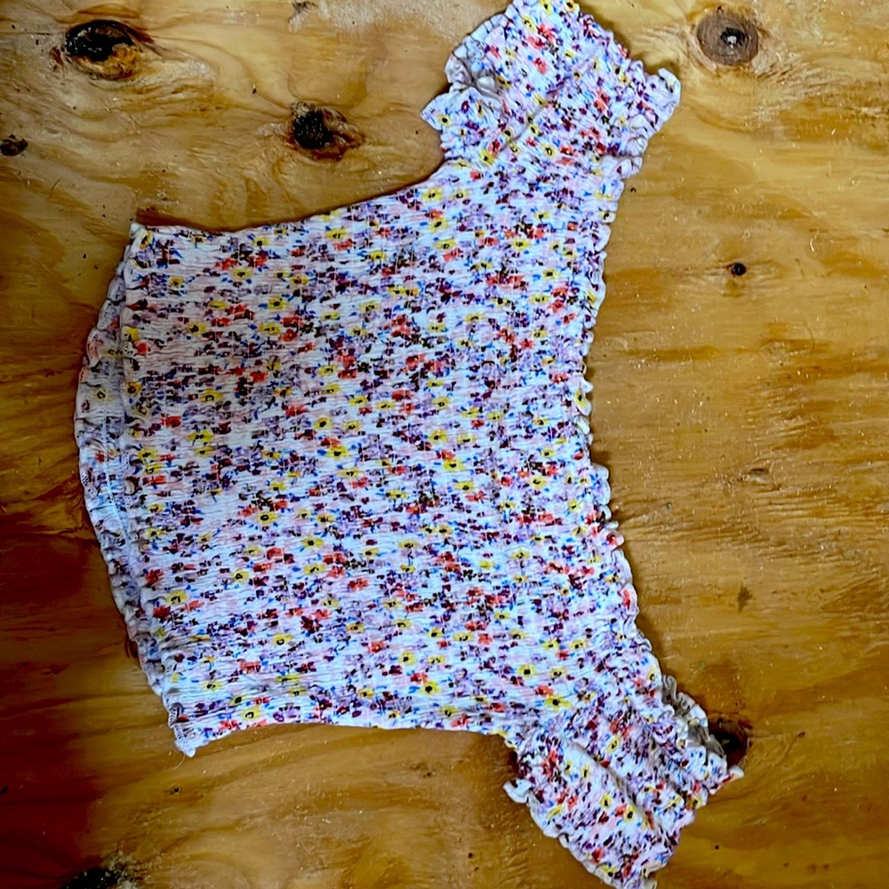 Multi-Colored Crop Top